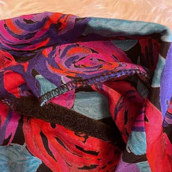 Vintage Michel Antoni Fall Floral Tulip Midi Skirt and Oversized Blazer set - Picture 7 of 16